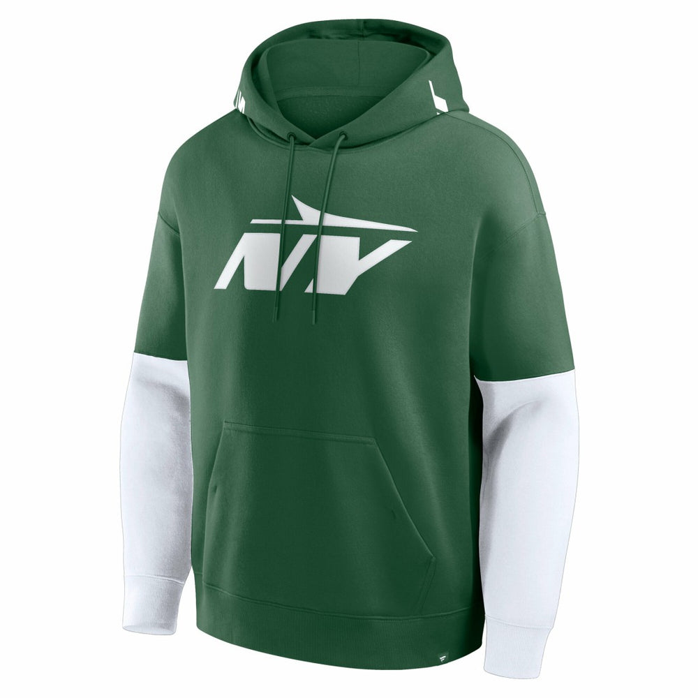 New York Jets Fanatics Helmet Pullover Hoodie