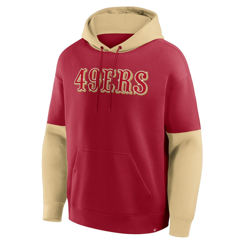 San Francisco 49ers Fanatics Helmet Pullover Hoodie