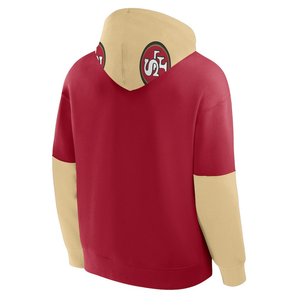 San Francisco 49ers Fanatics Helmet Pullover Hoodie