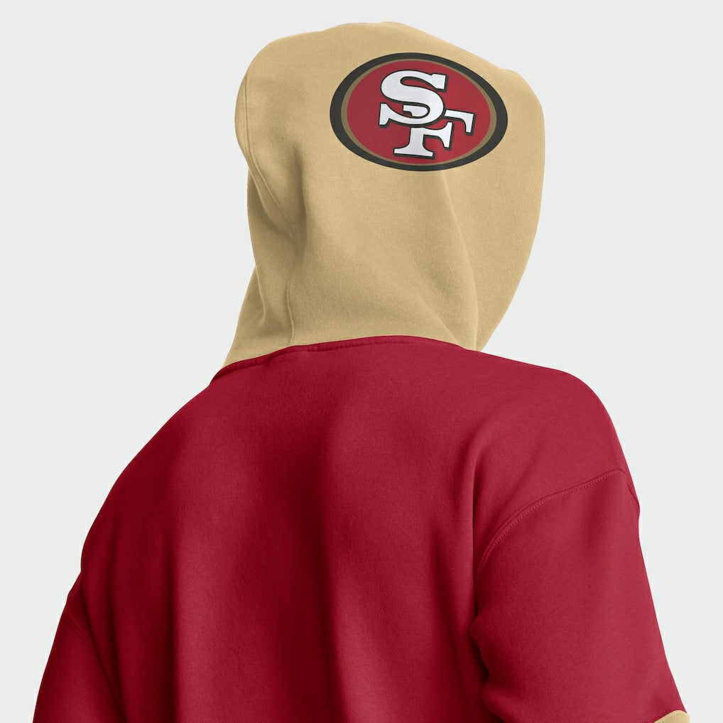 San Francisco 49ers Fanatics Helmet Pullover Hoodie