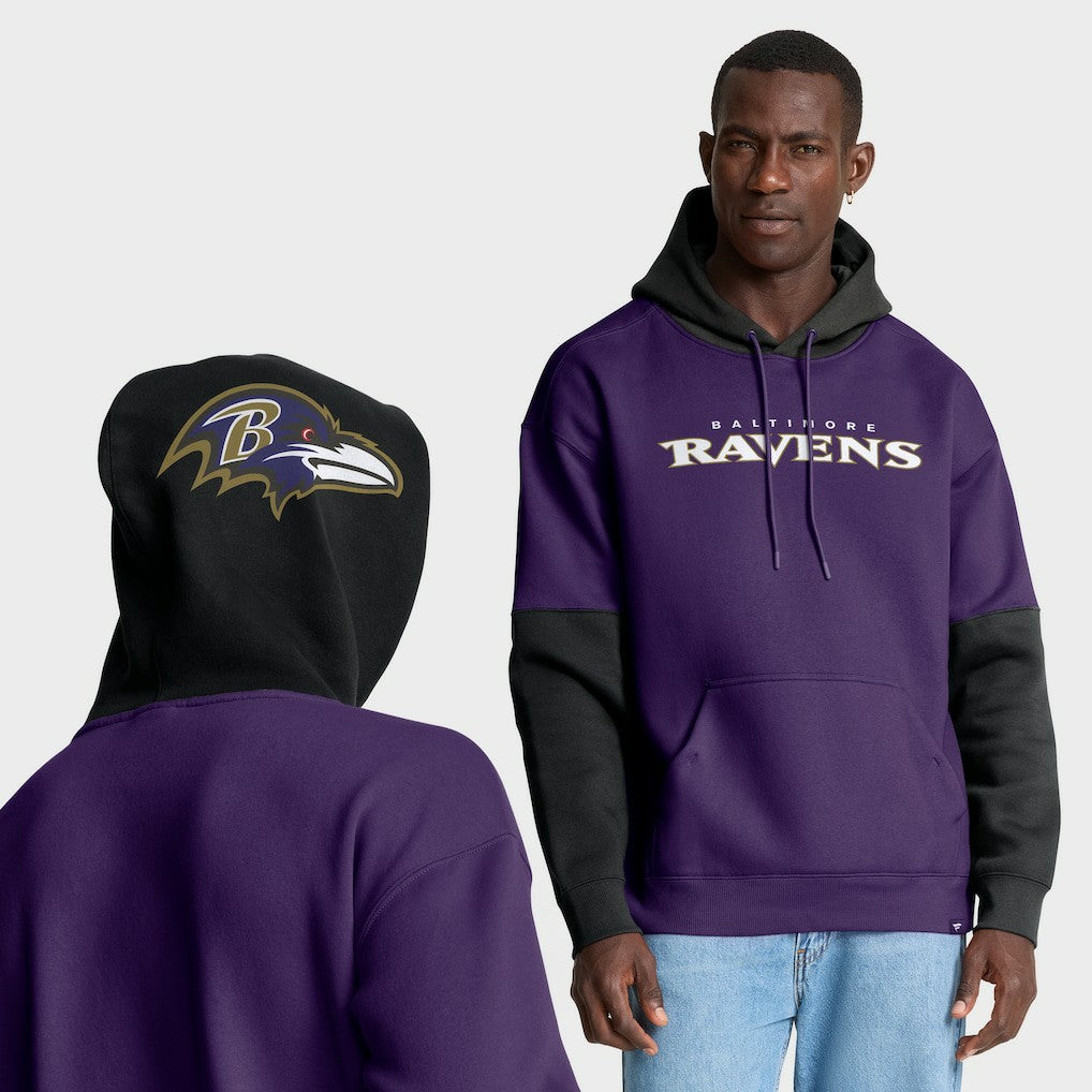 Baltimore Ravens Fanatics Helmet Pullover Hoodie