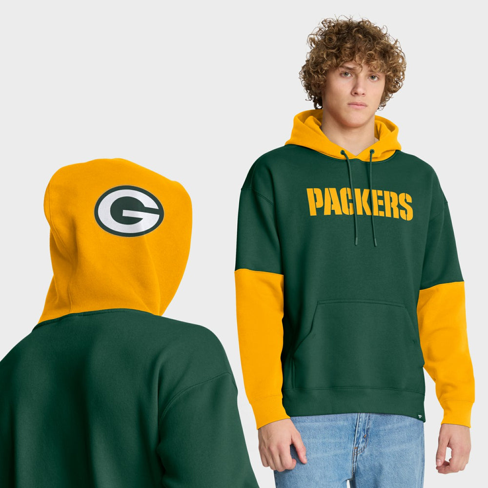 Green Bay Packers Fanatics Helmet Pullover Hoodie