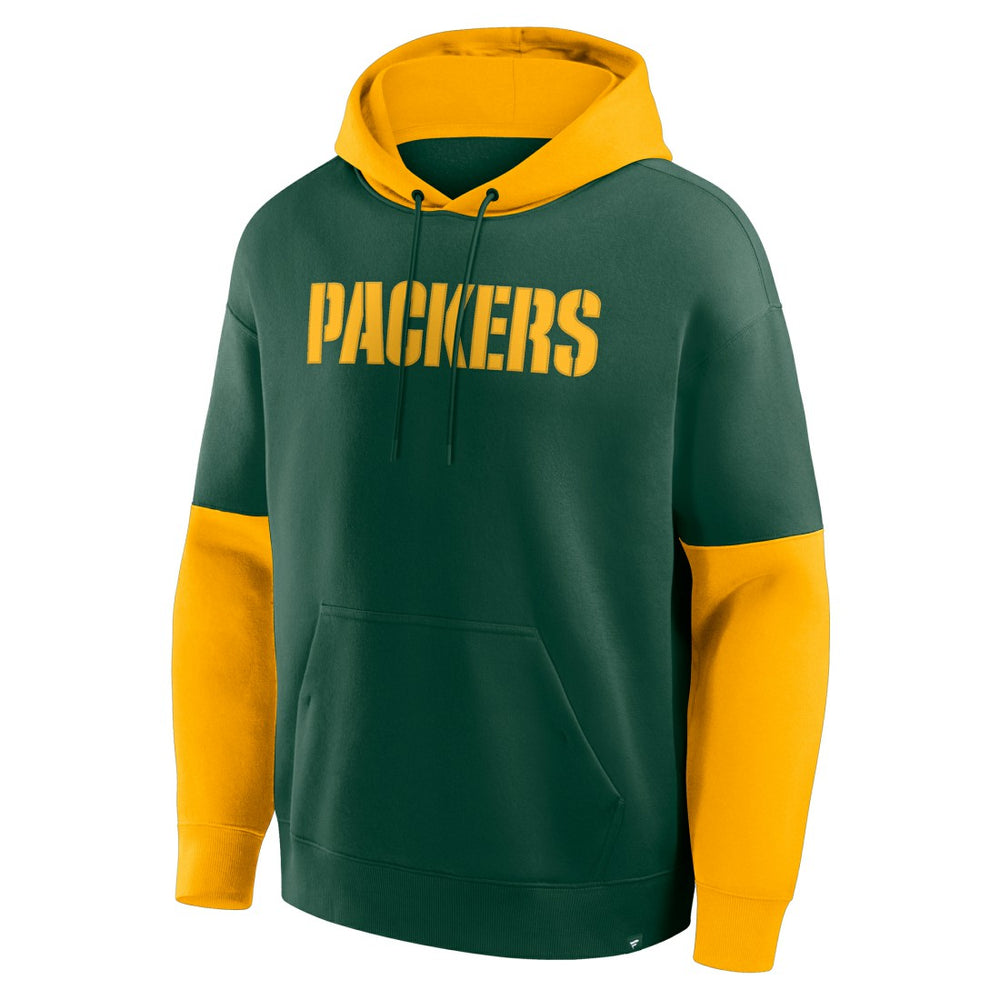 Green Bay Packers Fanatics Helmet Pullover Hoodie
