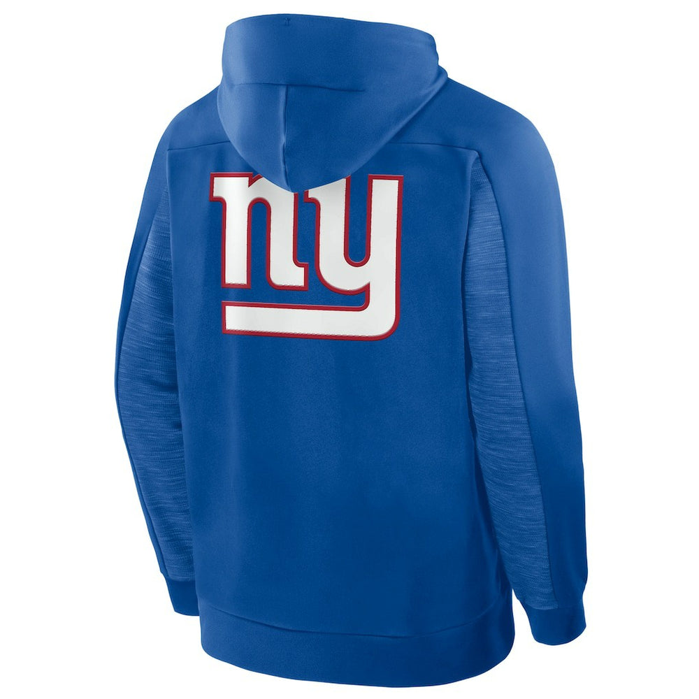 New York Giants Fanatics Checkdown Pass Full-Zip Hoodie