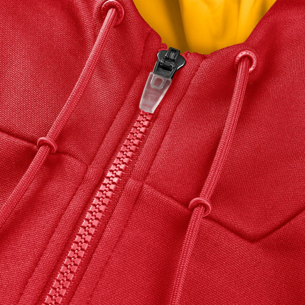 Kansas City Chiefs Fanatics Checkdown Pass Full-Zip Hoodie