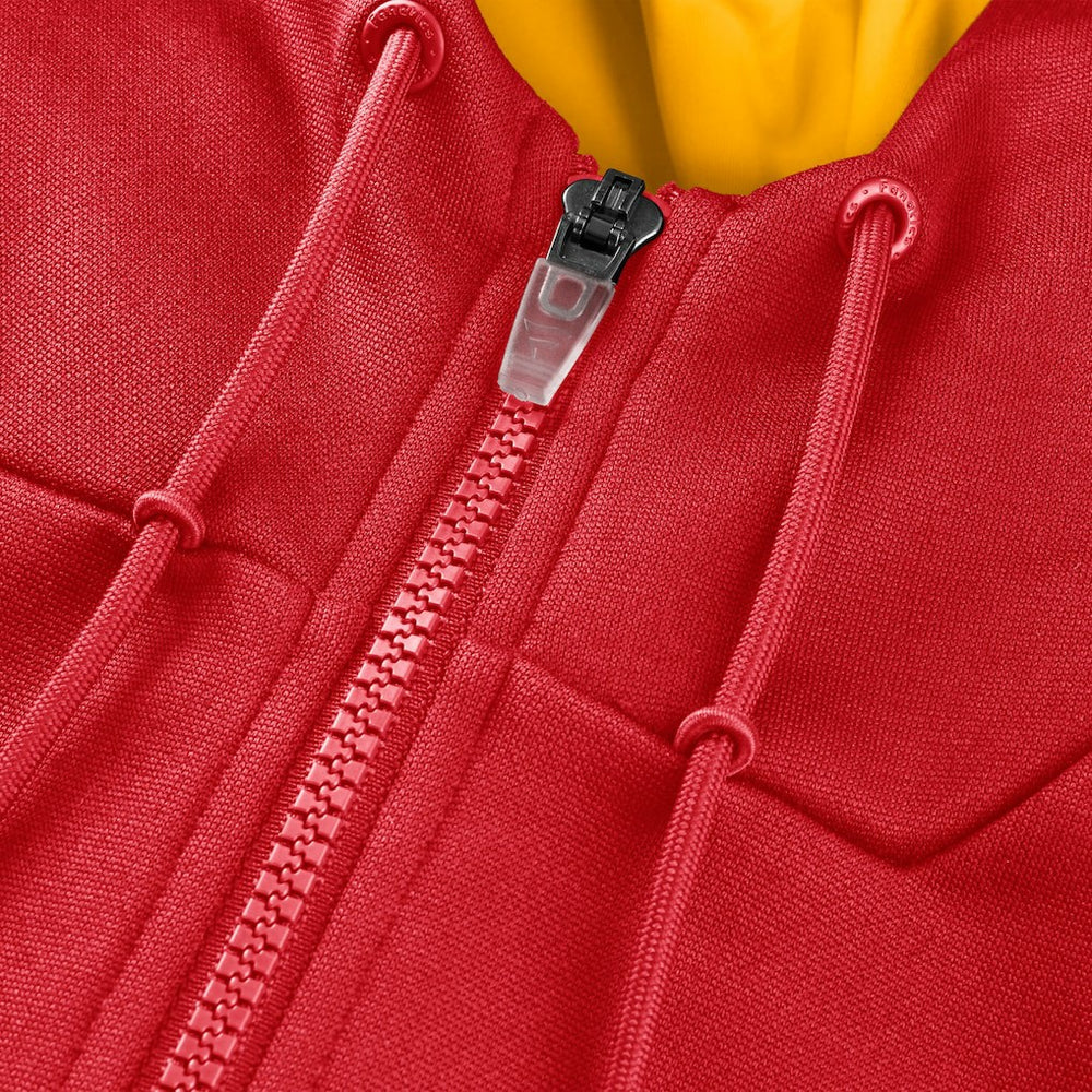 Kansas City Chiefs Fanatics Checkdown Pass Full-Zip Hoodie