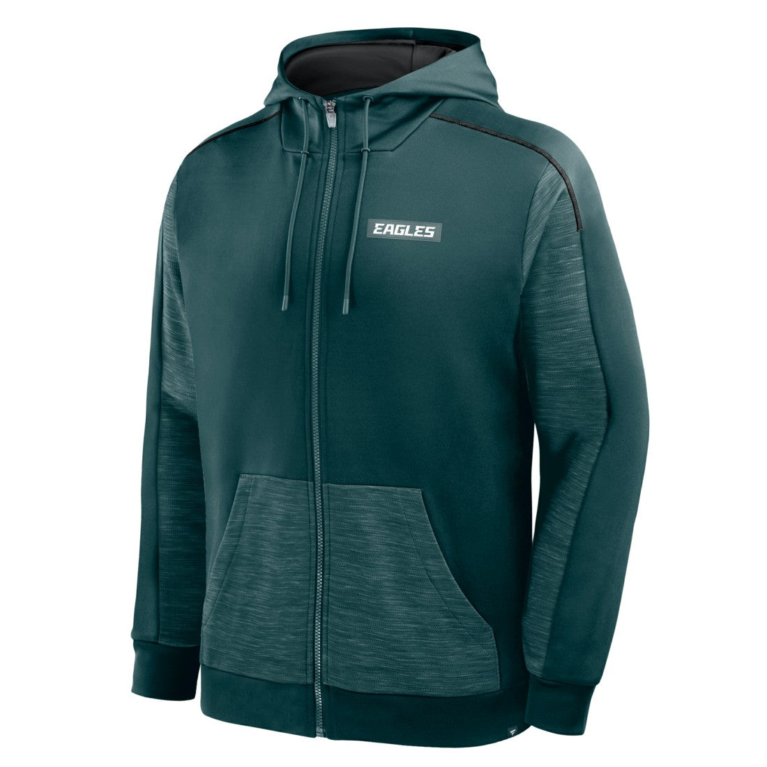 Philadelphia Eagles Fanatics Checkdown Pass Full-Zip Hoodie