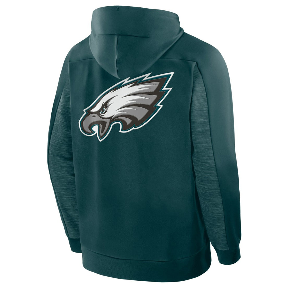 Philadelphia Eagles Fanatics Checkdown Pass Full-Zip Hoodie