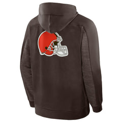 Cleveland Browns Fanatics Checkdown Pass Full-Zip Hoodie