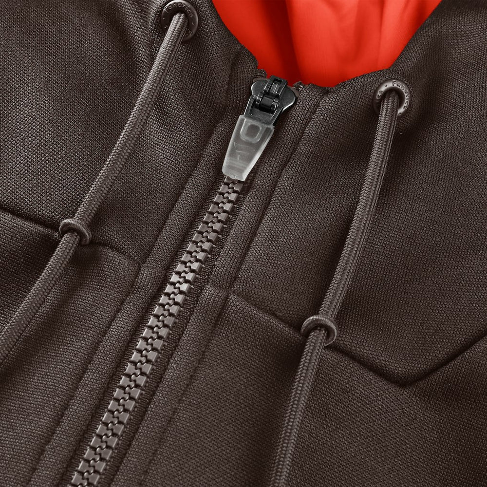 Cleveland Browns Fanatics Checkdown Pass Full-Zip Hoodie