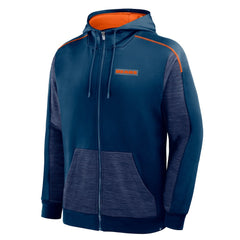 Chicago Bears Fanatics Checkdown Pass Full-Zip Hoodie
