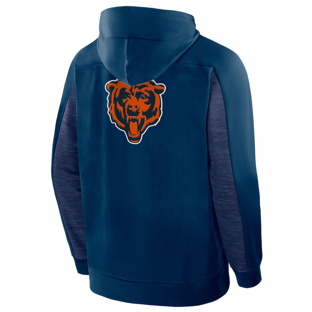 Chicago Bears Fanatics Checkdown Pass Full-Zip Hoodie