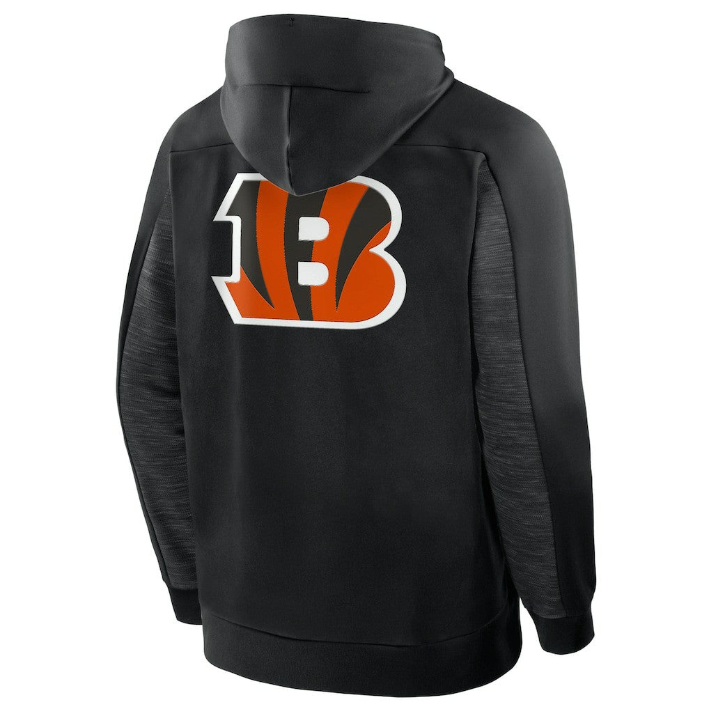 Cincinnati Bengals Fanatics Checkdown Pass Full-Zip Hoodie