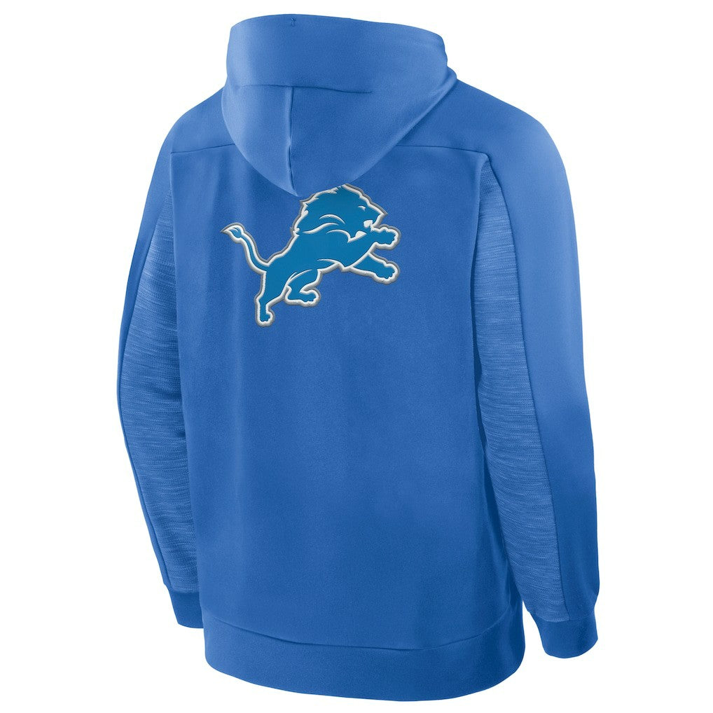 Detroit Lions Fanatics Checkdown Pass Full-Zip Hoodie