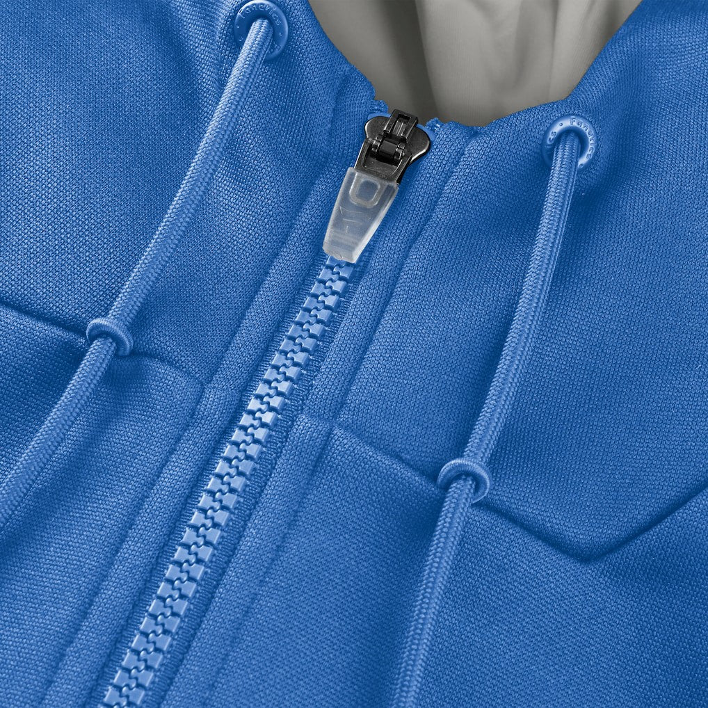 Detroit Lions Fanatics Checkdown Pass Full-Zip Hoodie