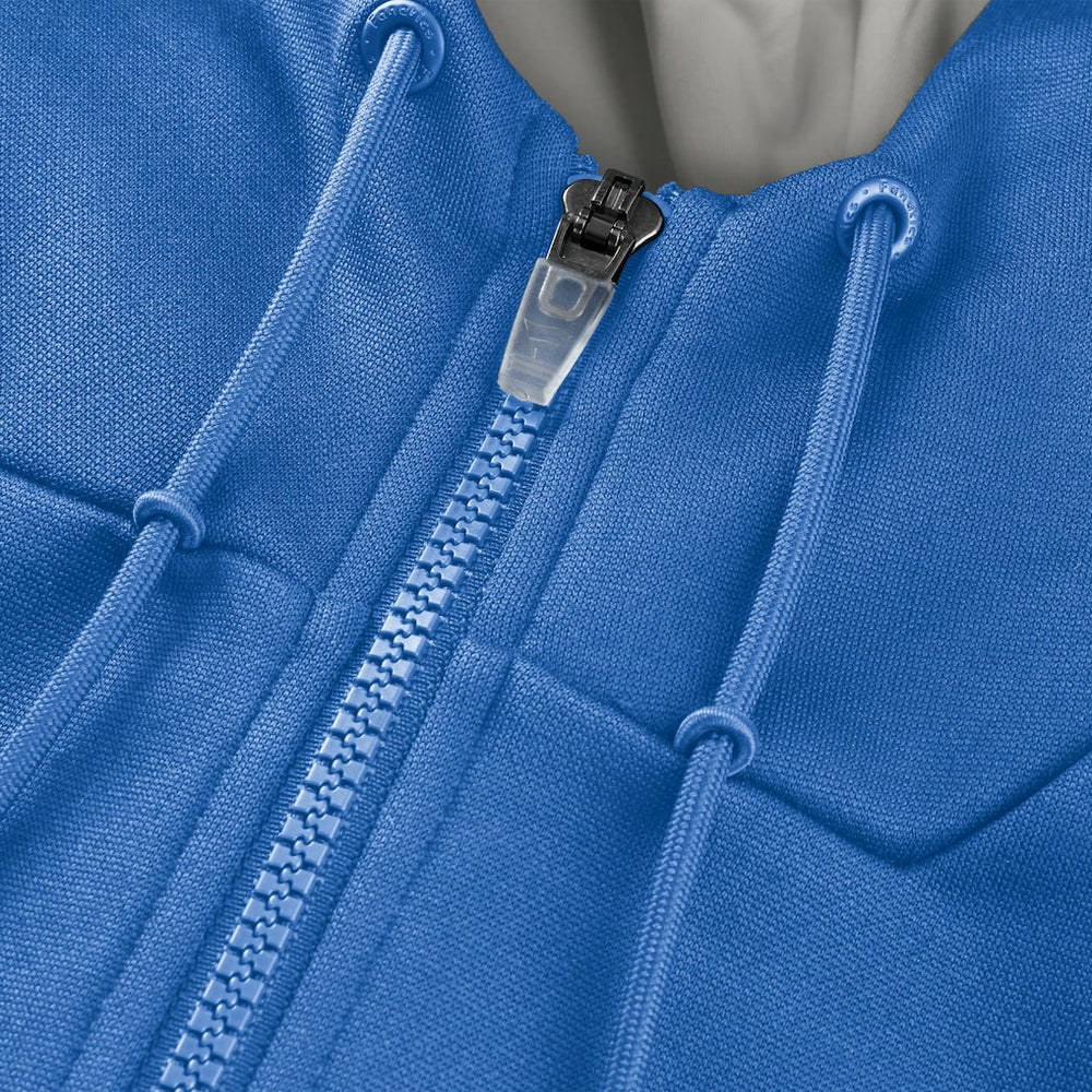 Detroit Lions Fanatics Checkdown Pass Full-Zip Hoodie