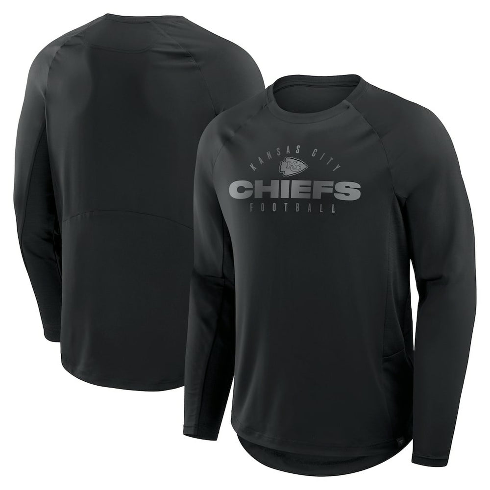 Kansas City Chiefs Fanatics Coverage Scheme Long Sleeve T-Shirt