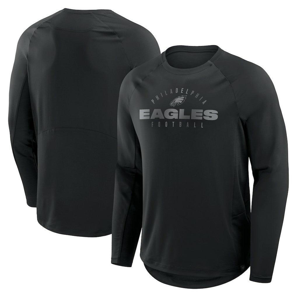 Philadelphia Eagles Fanatics Coverage Scheme Long Sleeve T-Shirt