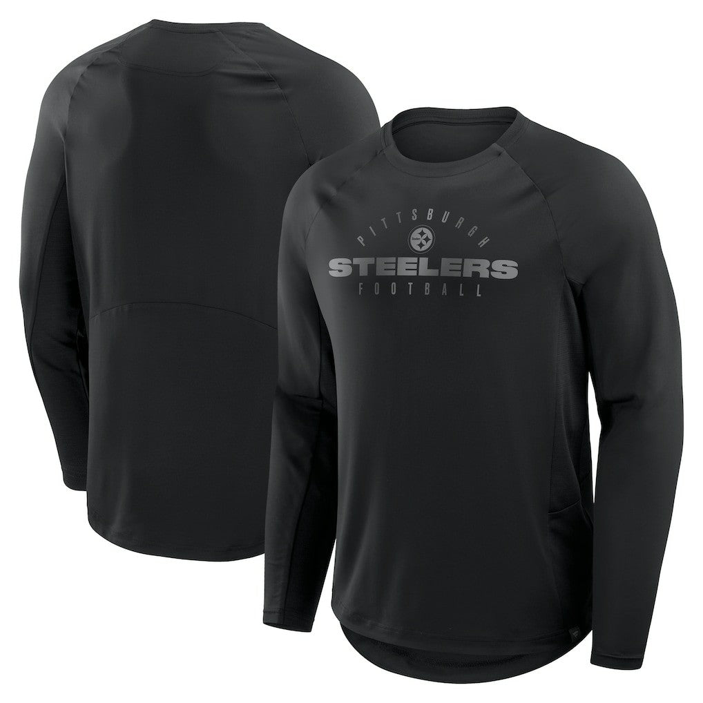 Pittsburgh Steelers Fanatics Coverage Scheme Long Sleeve T-Shirt