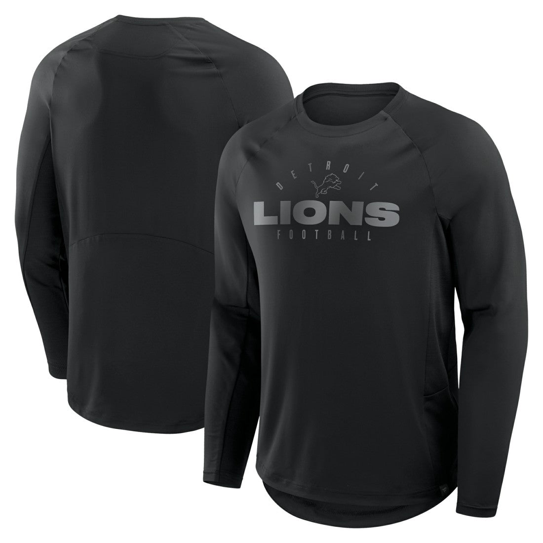 Detroit Lions Fanatics Coverage Scheme Long Sleeve T-Shirt
