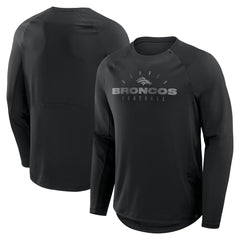 Denver Broncos Fanatics Coverage Scheme Long Sleeve T-Shirt