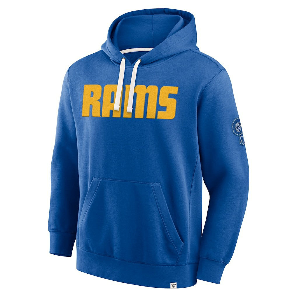 Los Angeles Rams Fanatics New Horizons Heritage Pullover Hoodie