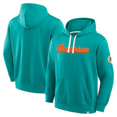 Miami Dolphins Fanatics New Horizons Heritage Pullover Hoodie