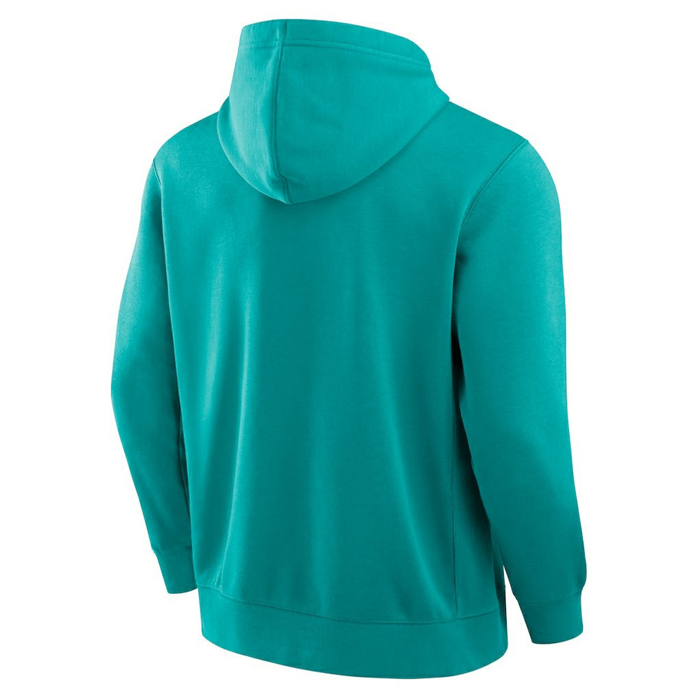 Miami Dolphins Fanatics New Horizons Heritage Pullover Hoodie
