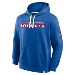 New England Patriots Fanatics New Horizons Heritage Pullover Hoodie