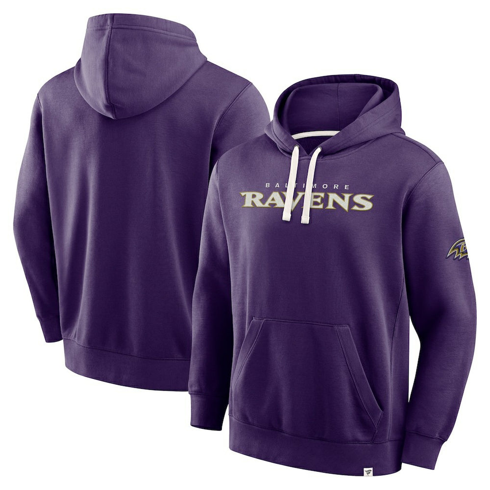 Baltimore Ravens Fanatics New Horizons Heritage Pullover Hoodie