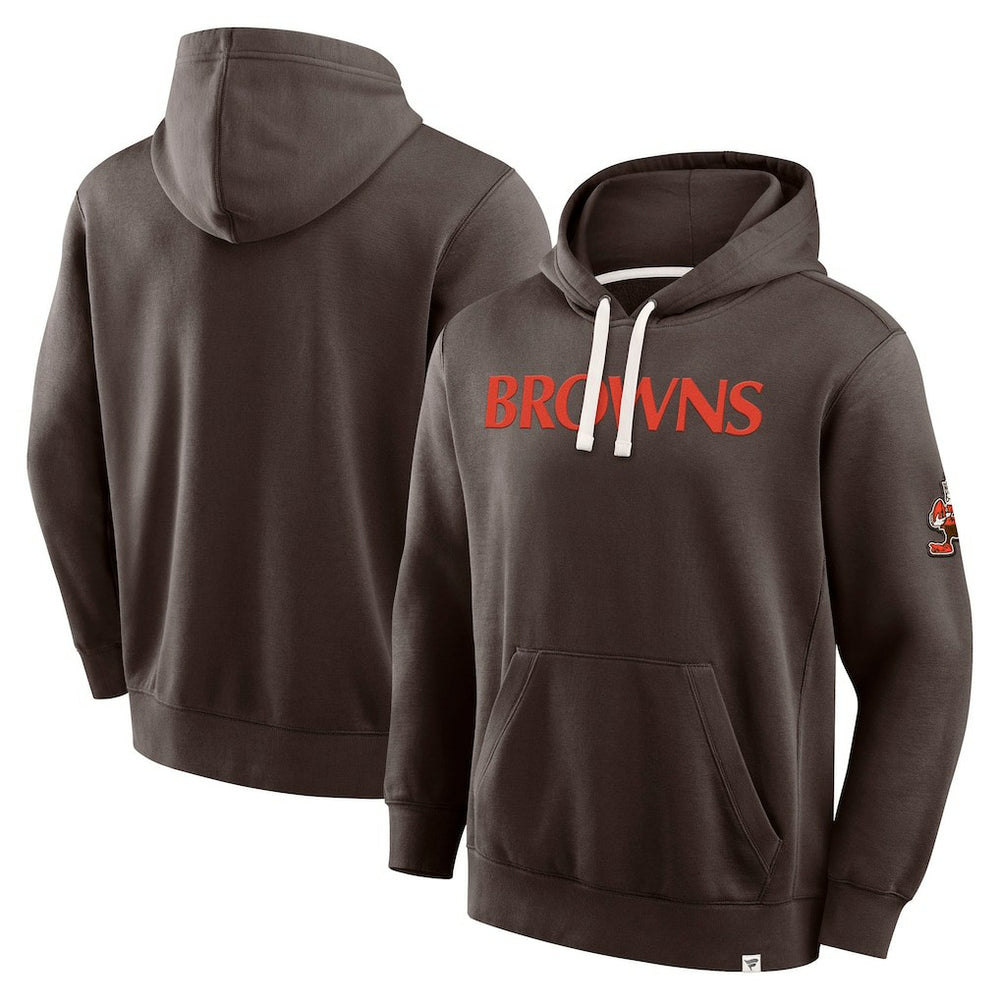 Cleveland Browns Fanatics New Horizons Heritage Pullover Hoodie