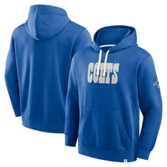 Indianapolis Colts Fanatics New Horizons Heritage Pullover Hoodie
