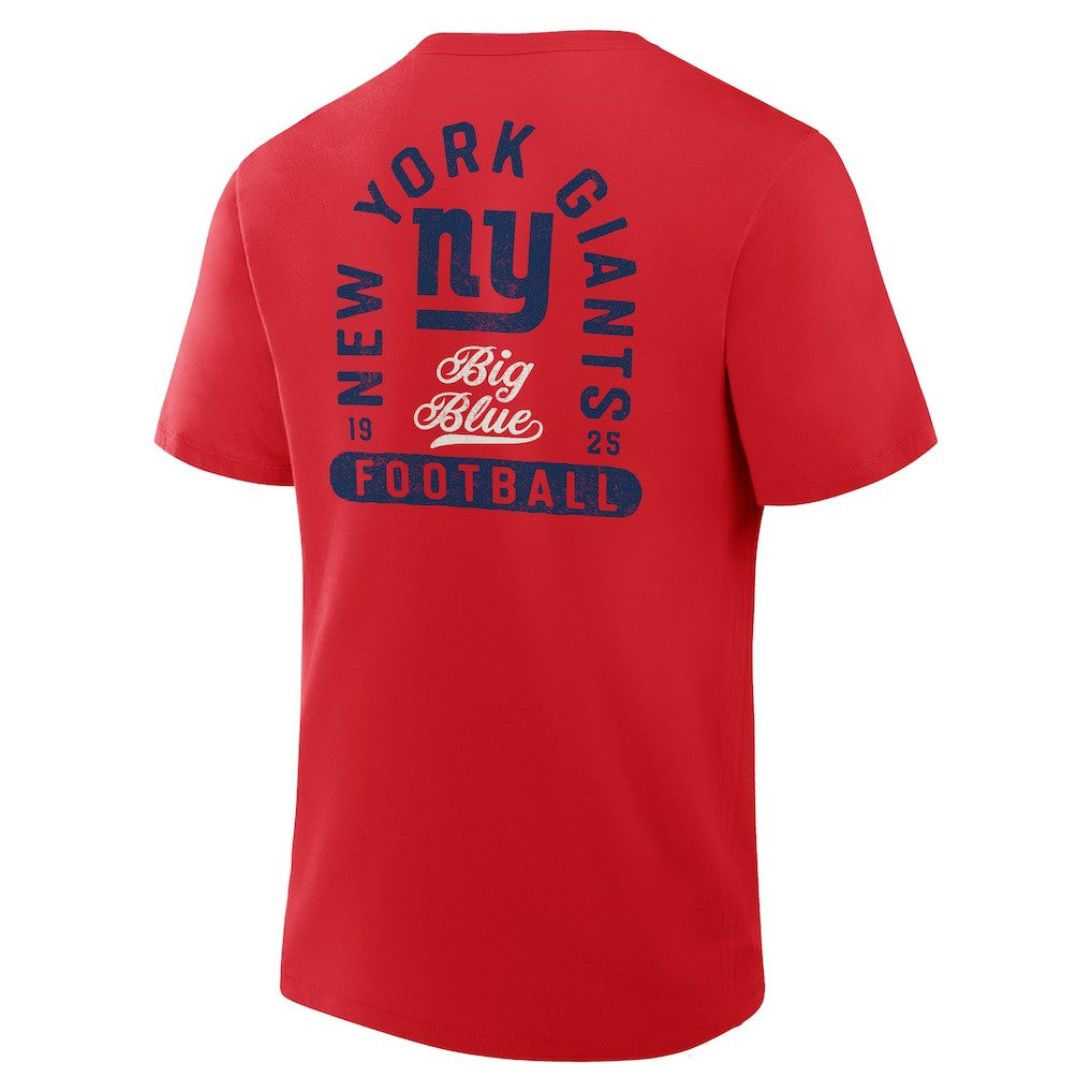 New York Giants Fanatics Fluid Motion Legacy T-Shirt