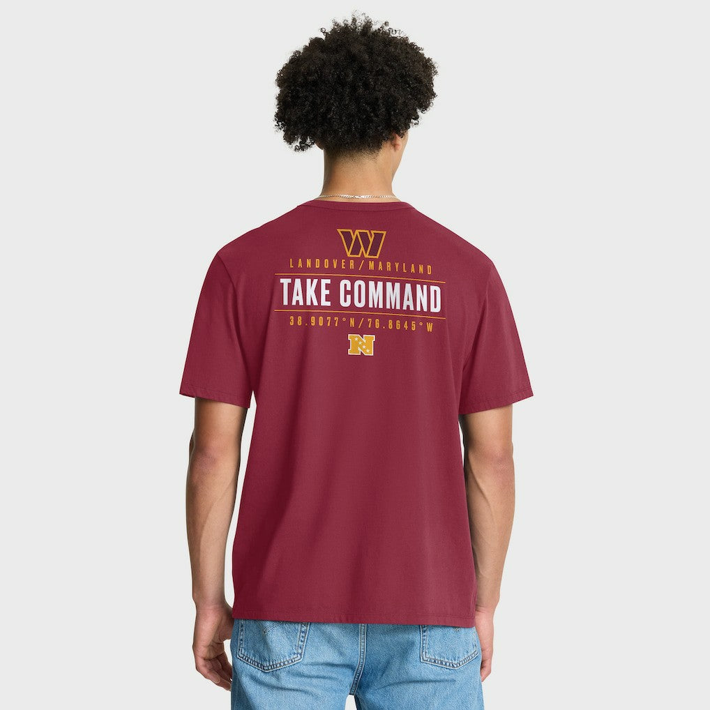 Washington Commanders Fanatics Passing Pocket Legacy T-Shirt