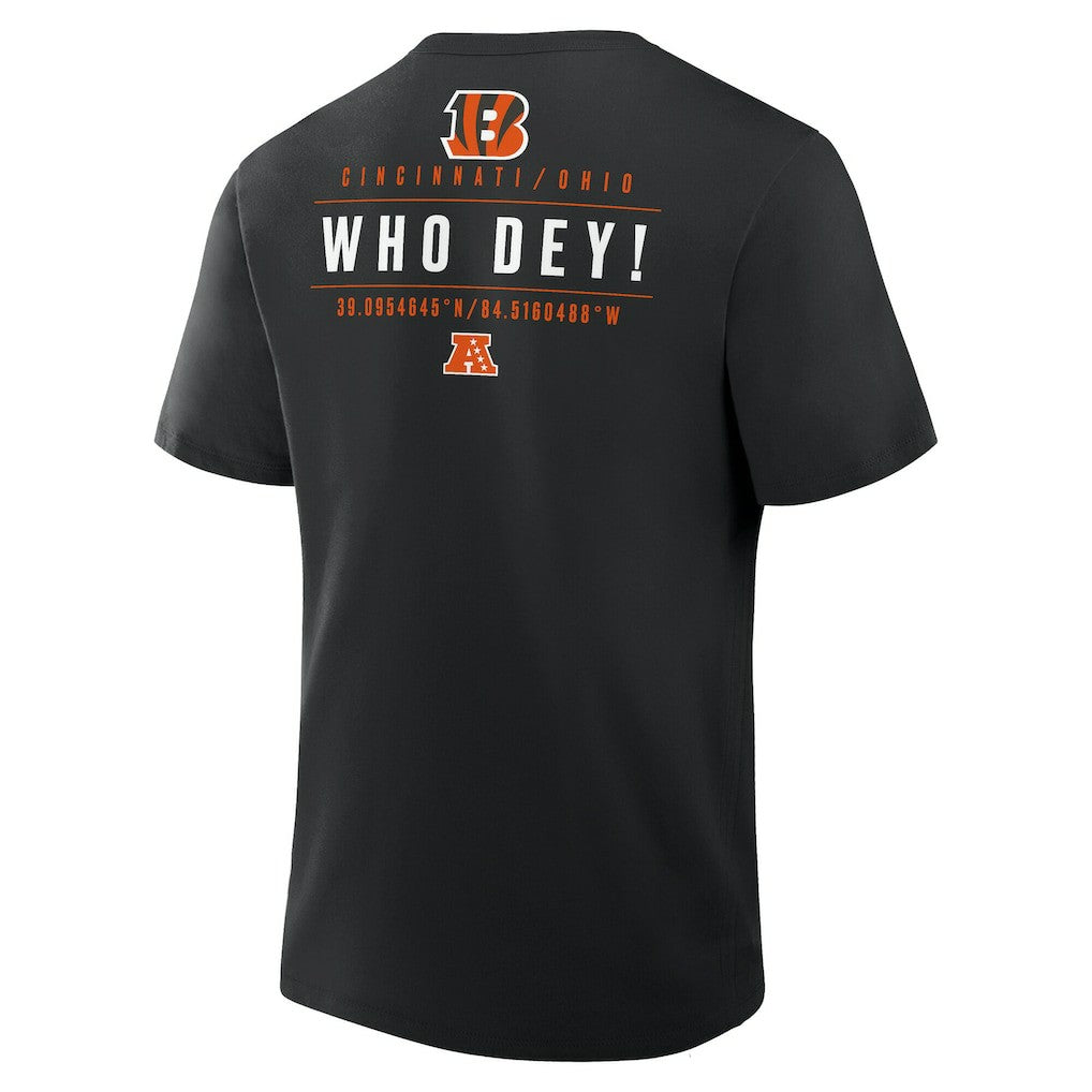 Cincinnati Bengals Fanatics Passing Pocket Legacy T-Shirt