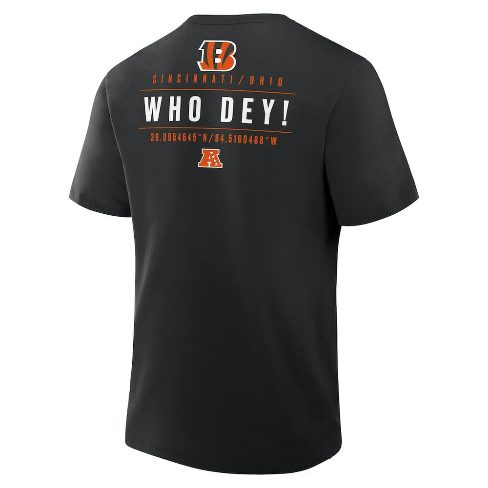 Cincinnati Bengals Fanatics Passing Pocket Legacy T-Shirt