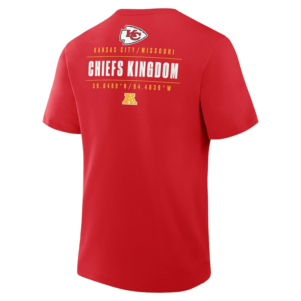 Kansas City Chiefs Fanatics Passing Pocket Legacy T-Shirt