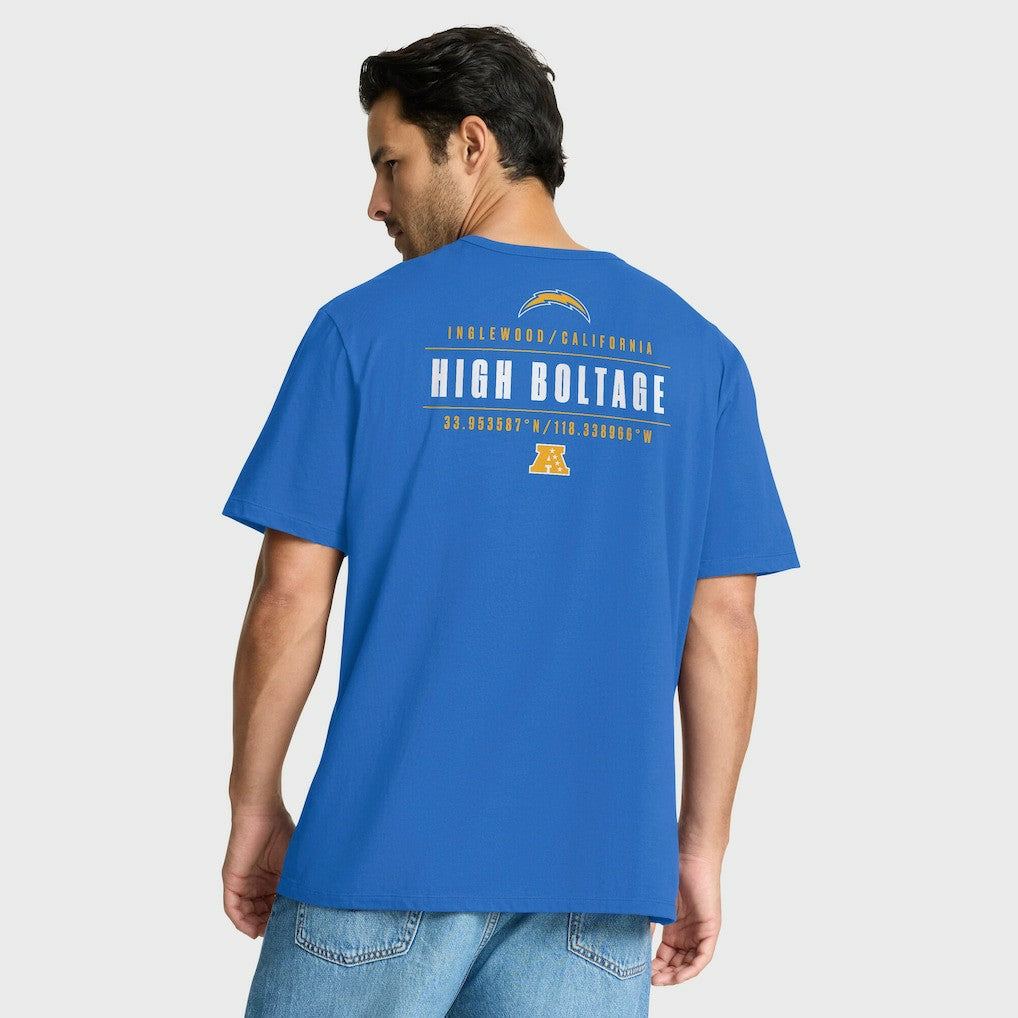 Los Angeles Chargers Fanatics Passing Pocket Legacy T-Shirt