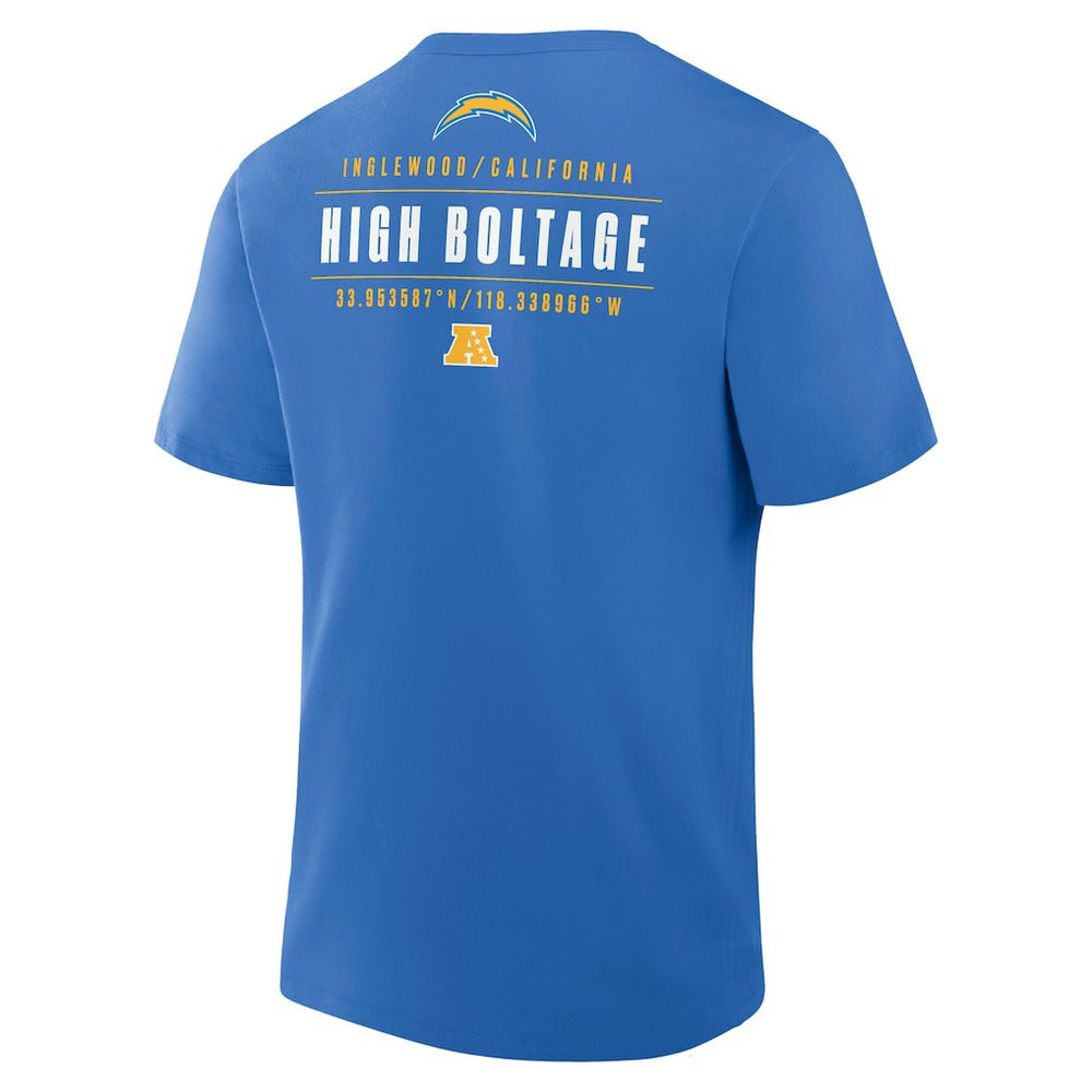 Los Angeles Chargers Fanatics Passing Pocket Legacy T-Shirt