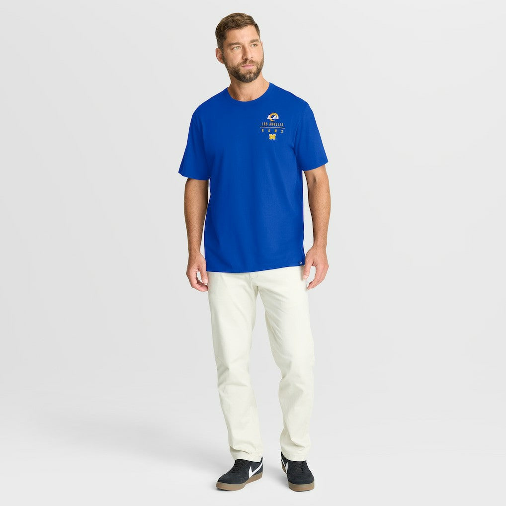 Los Angeles Rams Fanatics Passing Pocket Legacy T-Shirt