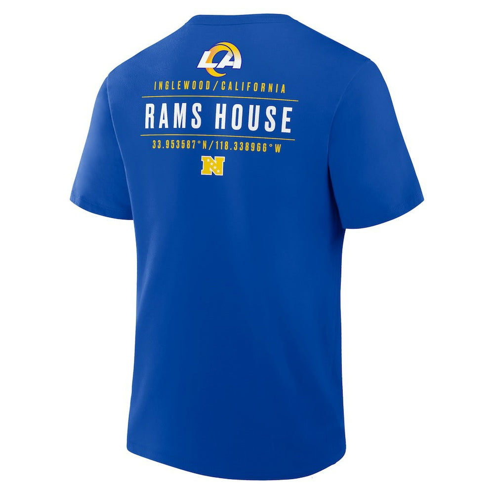 Los Angeles Rams Fanatics Passing Pocket Legacy T-Shirt