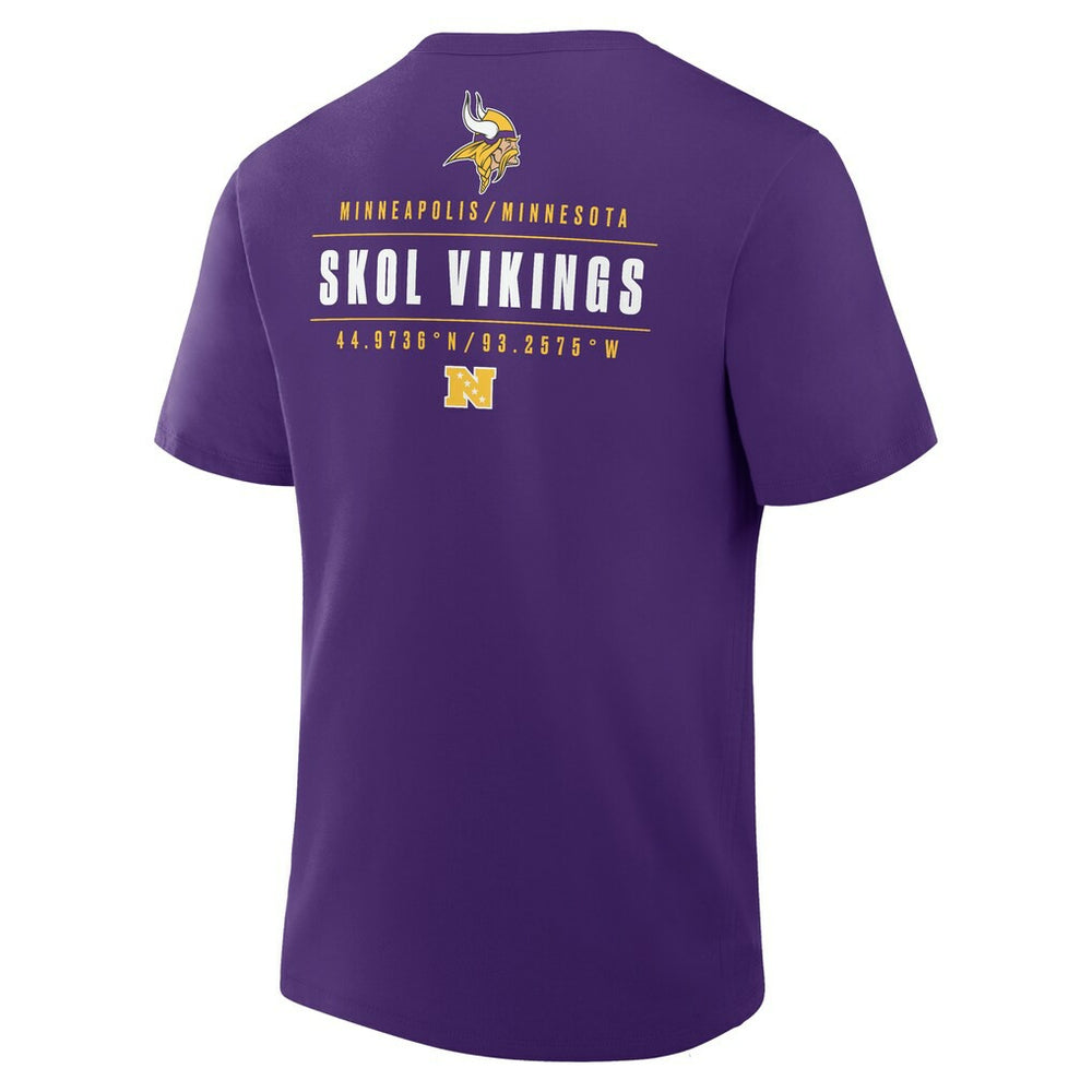 Minnesota Vikings Fanatics Passing Pocket Legacy T-Shirt