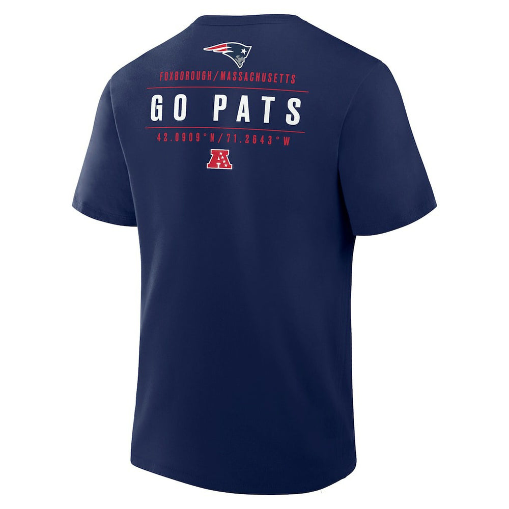 New England Patriots Fanatics Passing Pocket Legacy T-Shirt