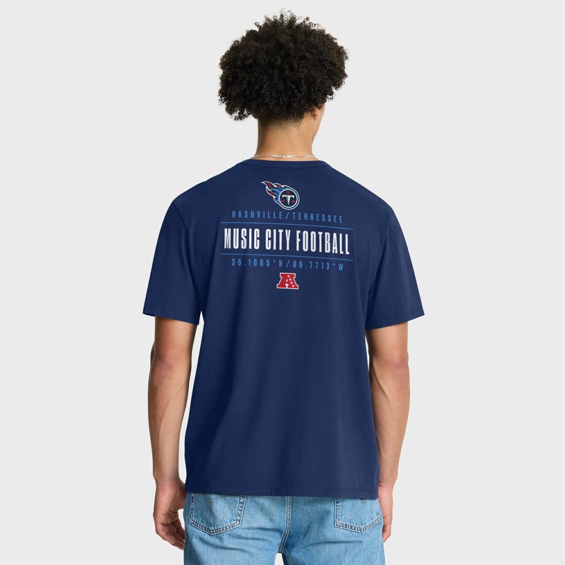 Tennessee Titans Fanatics Passing Pocket Legacy T-Shirt