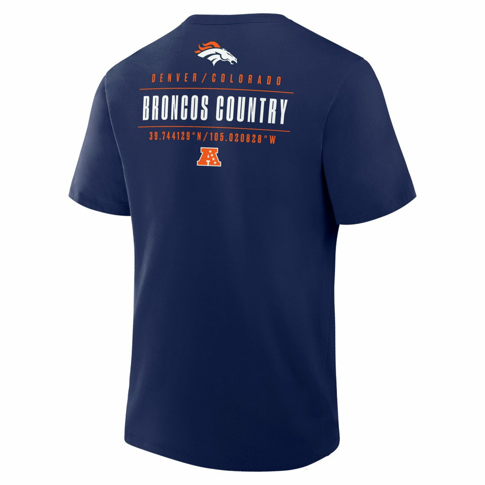 Denver Broncos Fanatics Passing Pocket Legacy T-Shirt