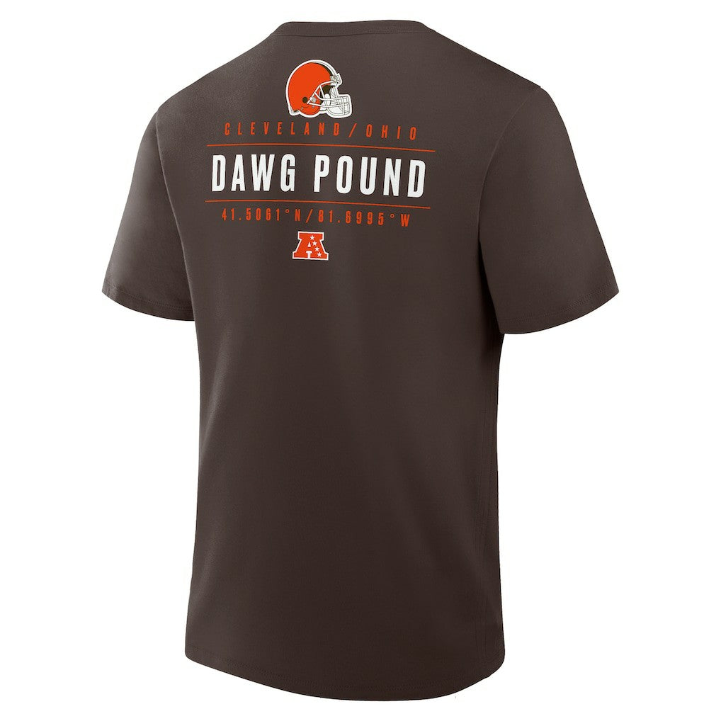 Cleveland Browns Fanatics Passing Pocket Legacy T-Shirt
