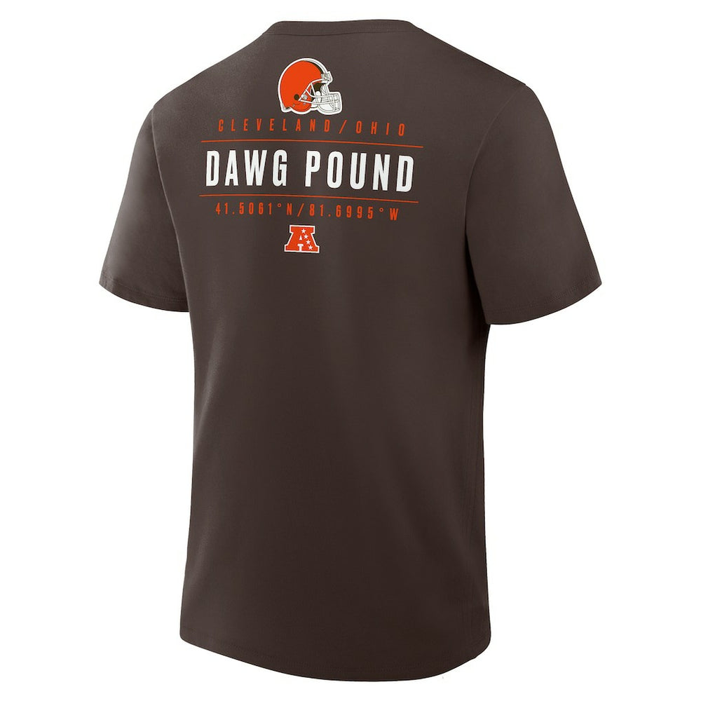 Cleveland Browns Fanatics Passing Pocket Legacy T-Shirt