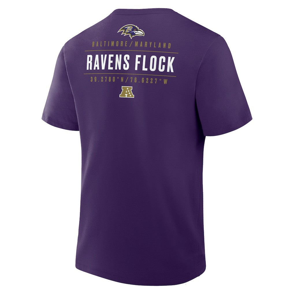Baltimore Ravens Fanatics Passing Pocket Legacy T-Shirt