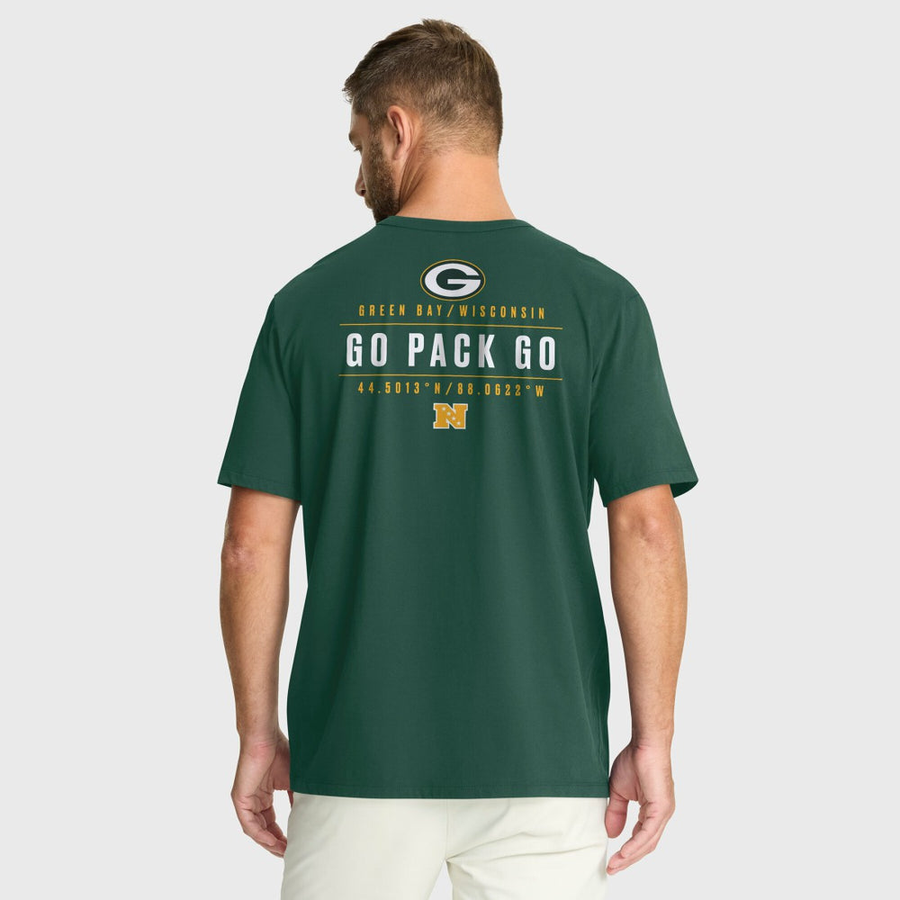 Green Bay Packers Fanatics Passing Pocket Legacy T-Shirt