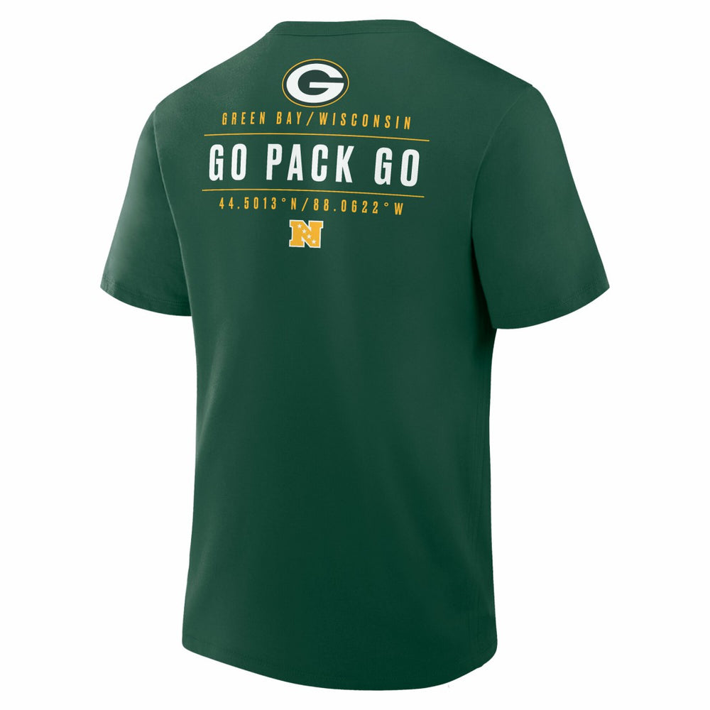 Green Bay Packers Fanatics Passing Pocket Legacy T-Shirt